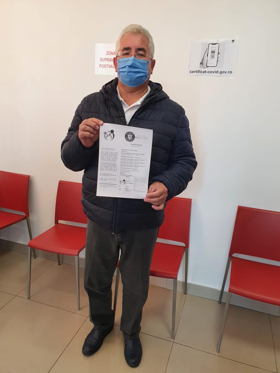 Primarul Sucevei, vaccinat cu doza a III-a: “e singura soluție să limităm răspândirea virusului”