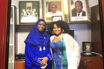 Ambasdoarea Nigeriei, Excelenta Sa Safiyya Ahmad Nuhu, și dr. Nina Smart