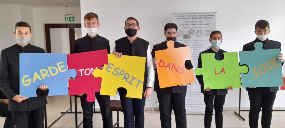 „Păstrează-ți sufletul în bucurie!”, proiect educativ de predare a limbii franceze, la Seminarul Teologic Suceava