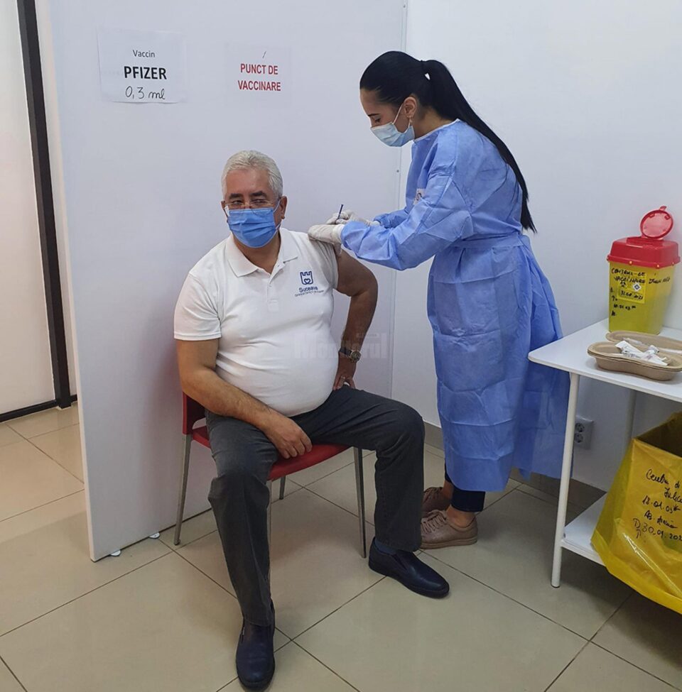 Ion Lungu, vaccinat cu doza a III-a