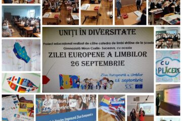 „Uniți în diversitate”, proiect educațional la Școala Gimnazială „Miron Costin” Suceava