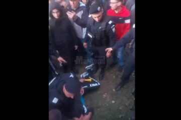 Momente tensionate la protestul de la Rădăuți