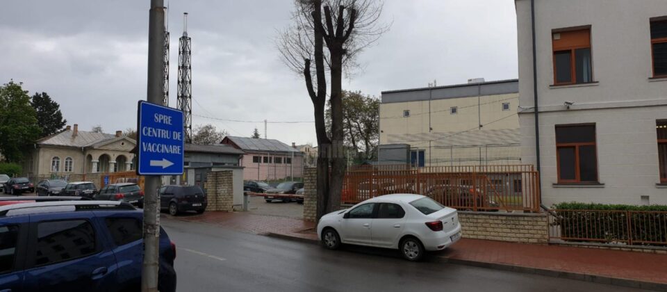 Centrul de vaccinare de la Colegiul Stefan cel Mare Suceava