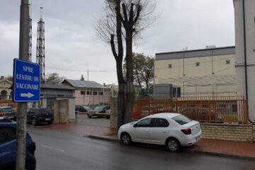 Centrul de vaccinare de la Colegiul Stefan cel Mare Suceava