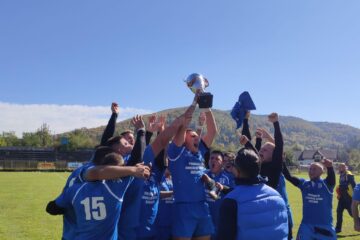 Descătușare la final, cu trofeul Cupa Bucovinei