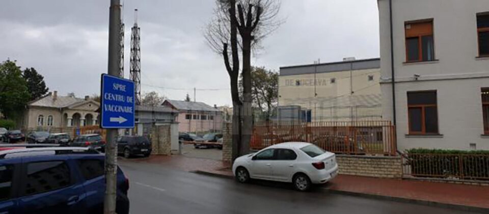 Centrul de vaccinare de la Colegiul „Ștefan cel Mare” Suceava