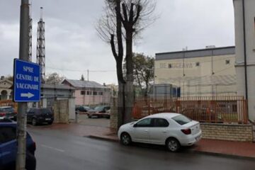 Centrul de vaccinare de la Colegiul „Ștefan cel Mare” Suceava