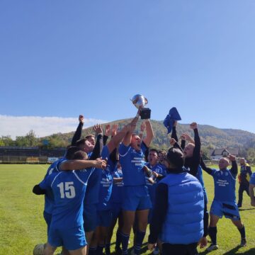 Descătușare la final, cu trofeul Cupa Bucovinei