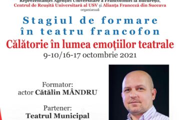 Stagiu de formare în teatru francofon pentru profesorii de limba franceză din județ