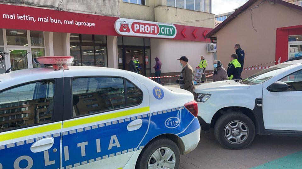 A căzut secerat în fața magazinului Profi și a murit