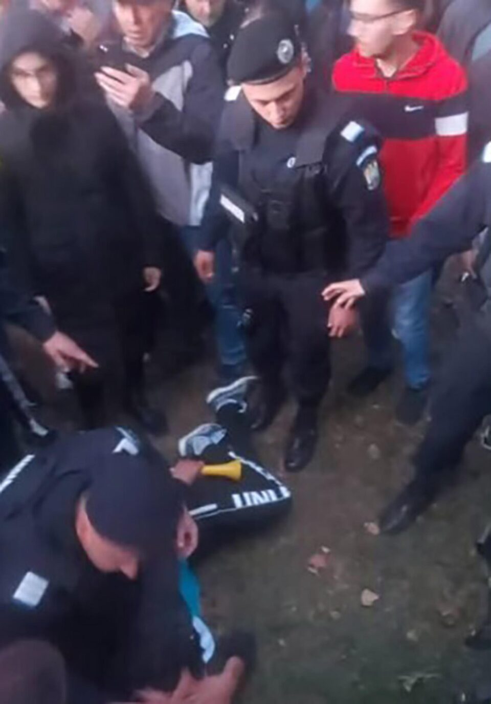 Momente tensionate la protestul de la Rădăuți
