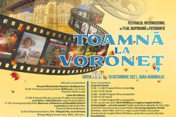 Regizorul Radu Mihăileanu, invitat principal la Festivalul Internațional de Film, Diaporamă și Fotografie „Toamnă la Voroneț”