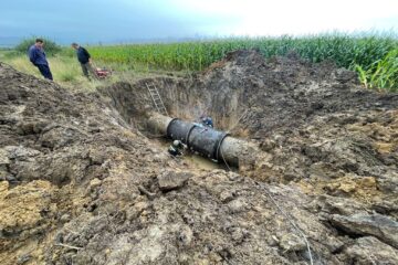 Avarie la magistrala de apă rece a Sucevei