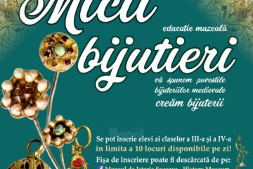 Proiectul educațional „Micii bijutieri – atelier de bijuterii medievale”, organizat de Muzeul Național al Bucovinei