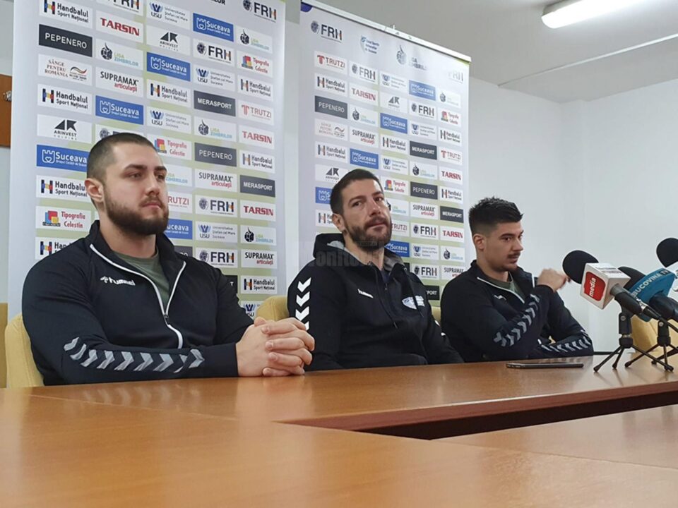 Leonard Ștefan, Bogdan Șoldănescu și Alex Bologa au prefațat duelul cu CSM Vaslui