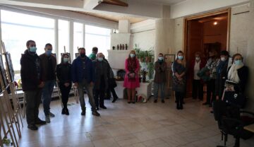 Artistul plastic Radu Bercea ne oferă noi „Simboluri” prin tehnica artelitului
