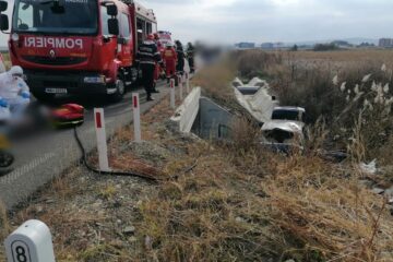 Accident cu trei morți și un rănit, inconștient, la Rădăuți