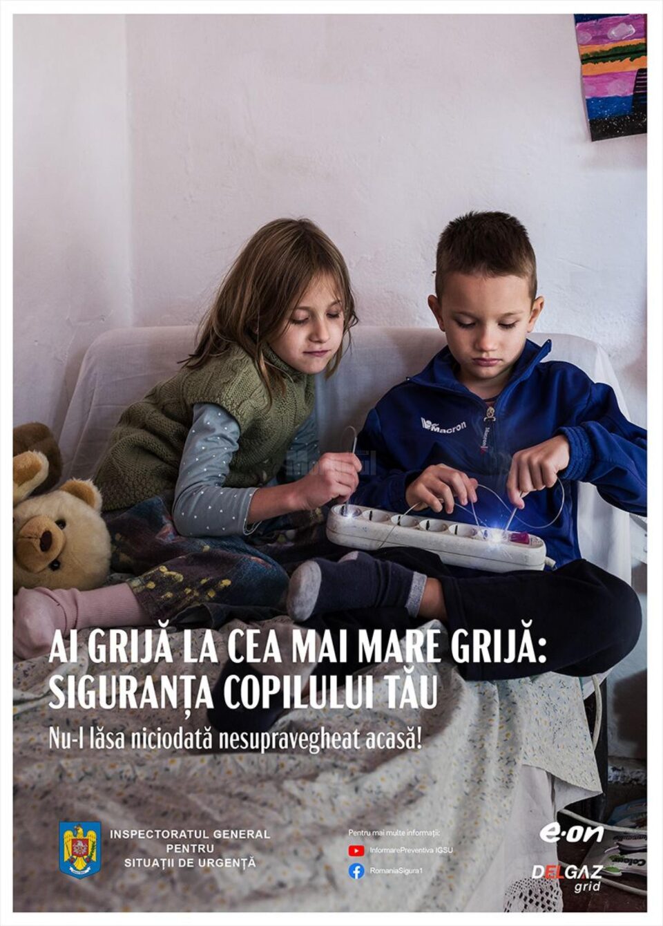 Campania „Ai grijă la cea mai mare grijă: siguranța copilului tău!“