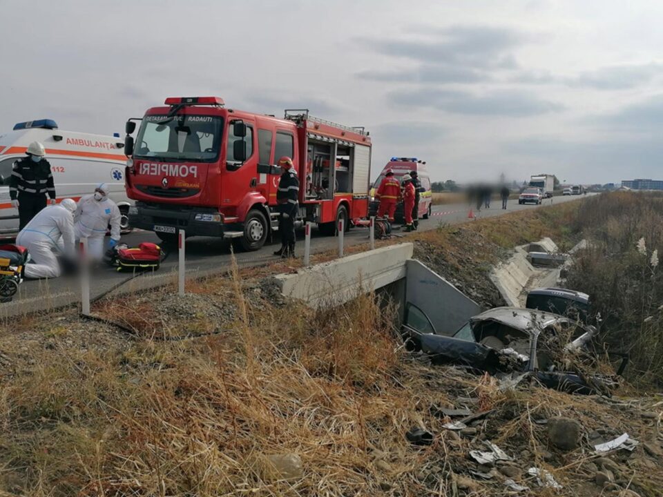 Imagini de coșmar la locul accidentului