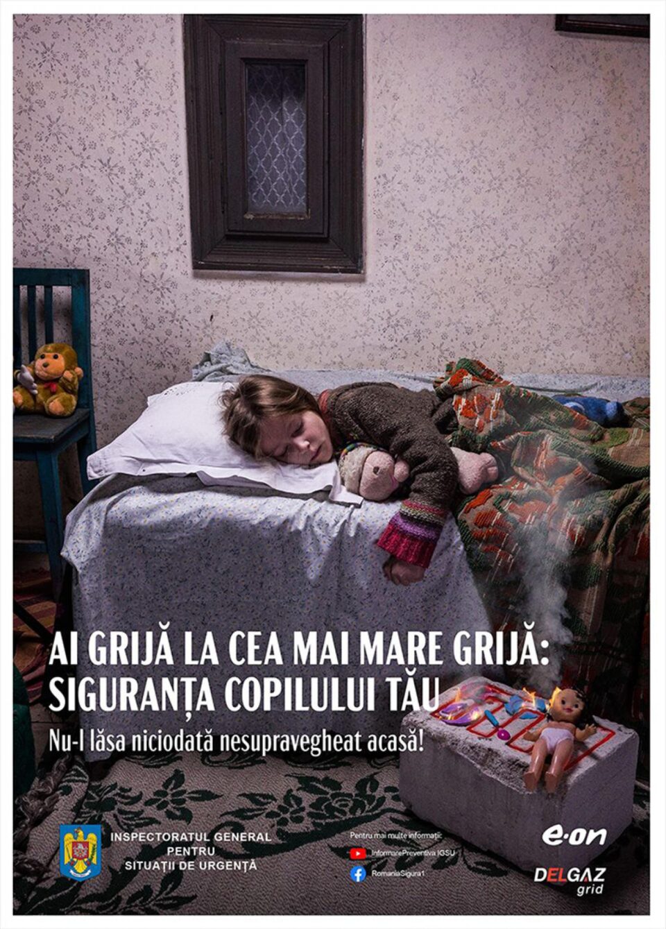 Campania „Ai grijă la cea mai mare grijă: siguranța copilului tău!“