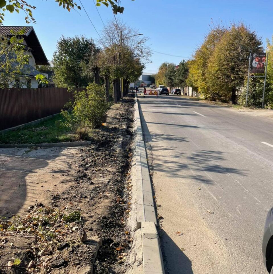 Noul trotuar va asigura continuitatea deplasării pietonilor de pe str. Mitocului până la Alexandru Ghica