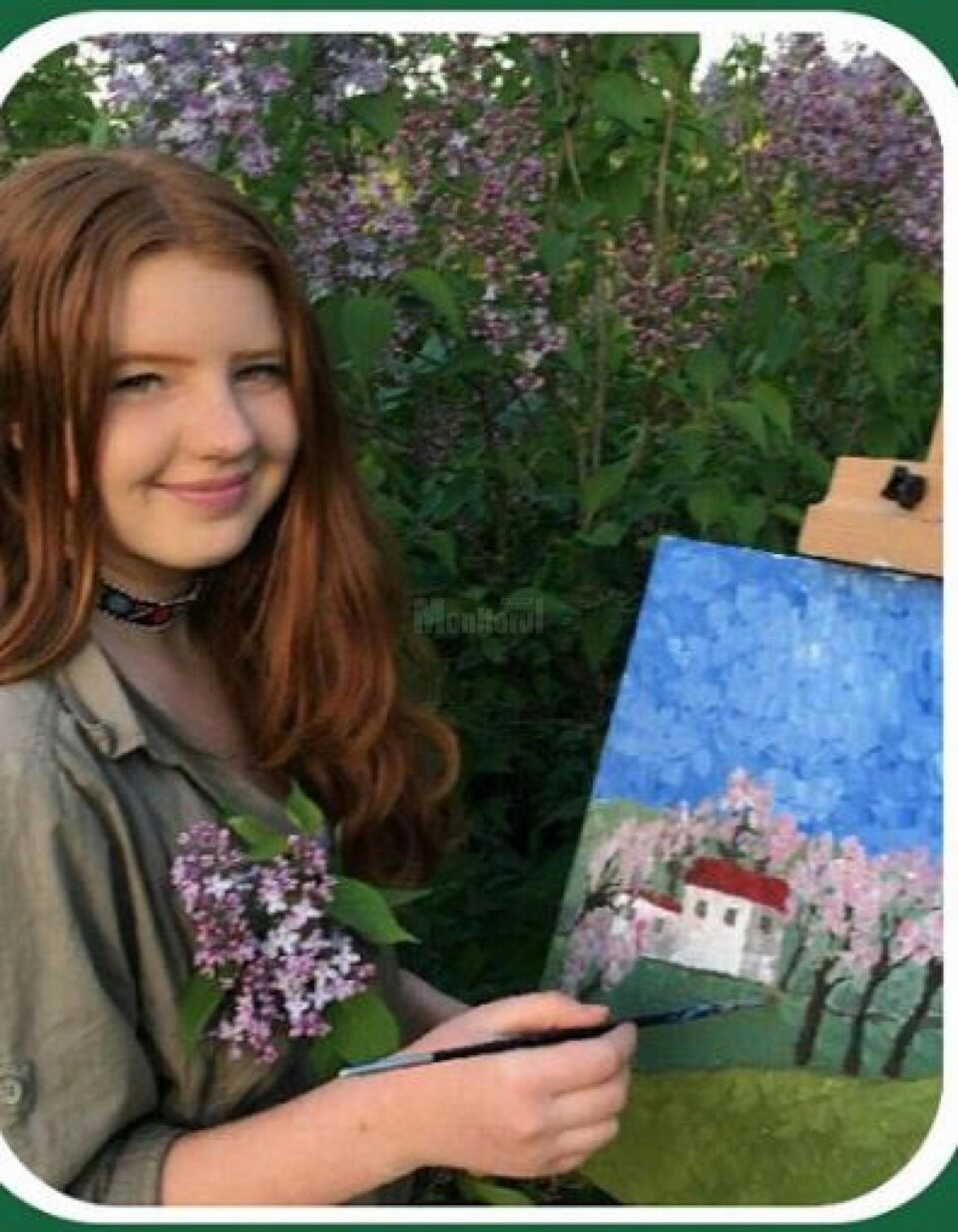 Expoziția de pictură „Peisaje și portrete”, realizată de Andreea Adamovici, la Biblioteca Bucovinei
