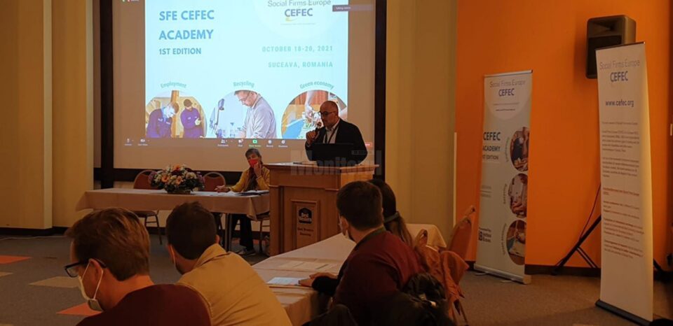Formatori din șapte țări vor susține prezentări și workshopuri în cadrul Academiei Social Firms Europe CEFEC, la Gura Humorului