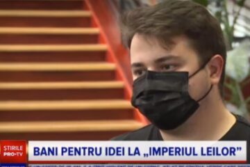 Primul exemplu de tânăr antreprenor la Imperiul leilor este cel al lui Ionuț Mândrescu