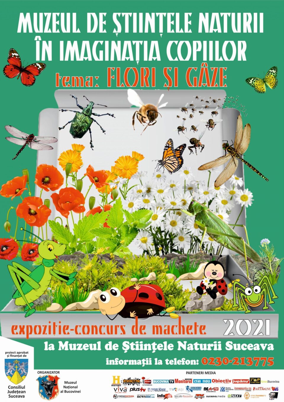 Expoziție de machete realizate de copii, la Muzeul de Științele Naturii