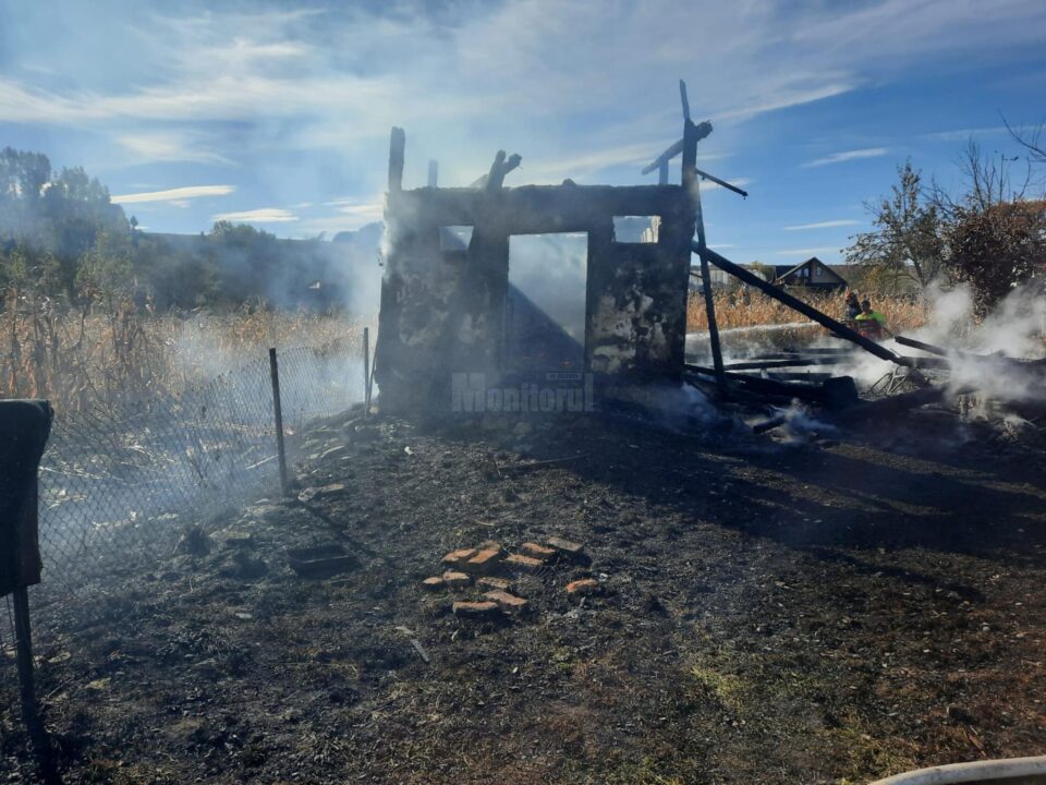 incendiu la balaceana