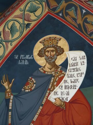 Lucrările de pictură în tehnică fresco din interiorul Catedralei „Nașterea Domnului”, din Suceava, au fost demarate în 2018 3