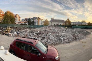 Autogara din centrul municipiului Suceava a fost demolată