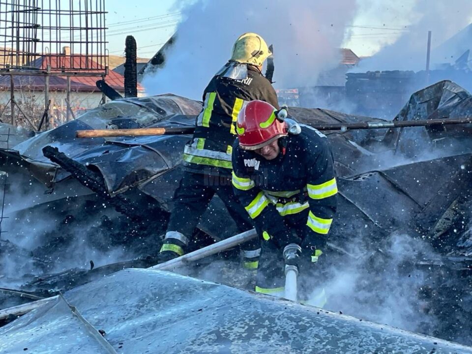 incendiu la ilisesti