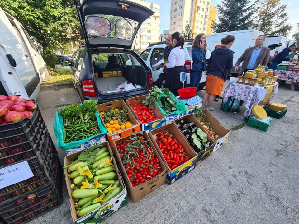 Piața volantă de la Direcția Agricolă a fost un succes