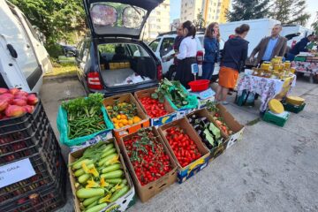 Piața volantă de la Direcția Agricolă a fost un succes