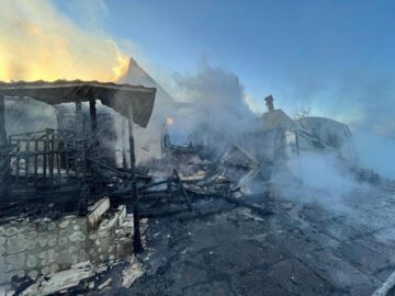 Un incendiu devastator a făcut prăpăd la Ilișești. Pagube de 160.000 de euro