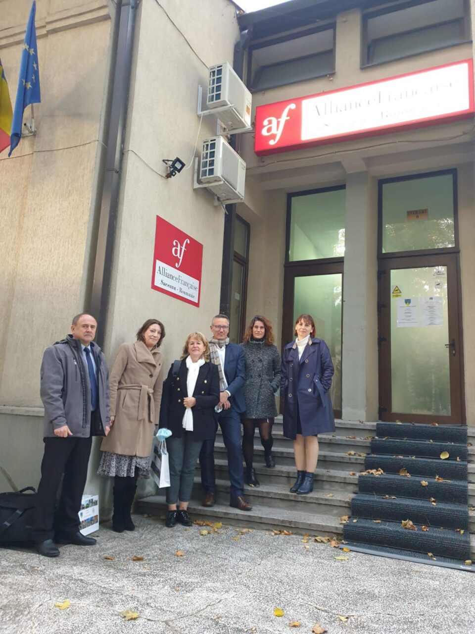 Prima mobilitate din cadrul proiectului internațional „Trouver sa voie... Oser l'Europe