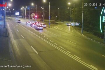 Trecerea pe roșu, în mare viteză
