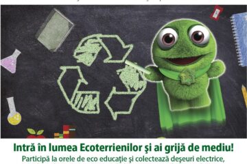 Școlile pot să se înscrie la concursul național de educație pentru mediu „Școala Ecoterrienilor”
