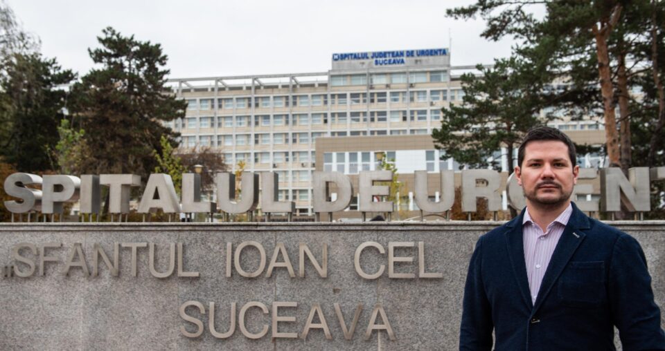 Managerul Spitalului Județean Suceava, dr. Alexandru Calancea