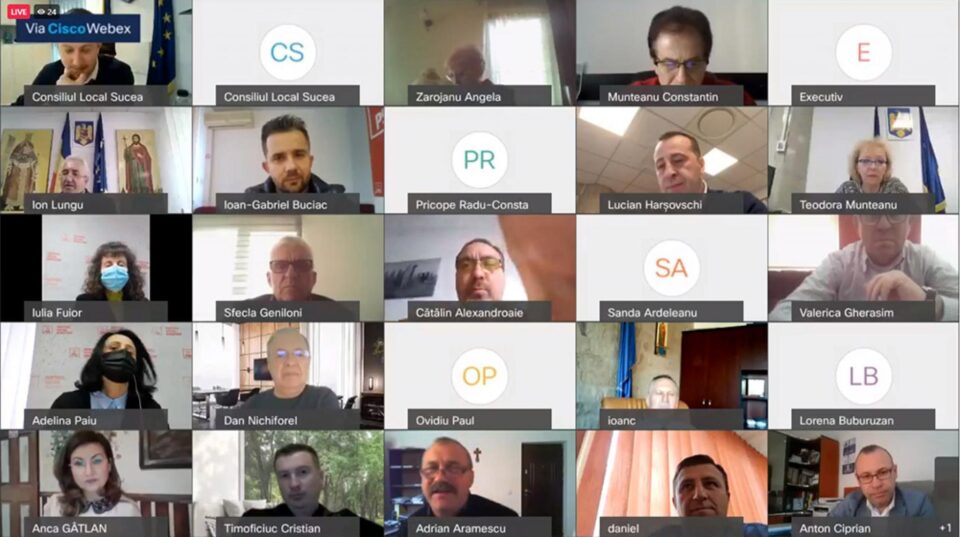 Decizia în privința comisiei tehnice pentru Zona de agrement Zamca a fost luată prin ședință de Consiliu online, din cauza pandemiei