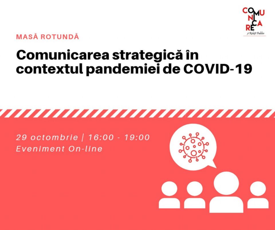 Masă rotundă online organizată de Universitatea „Alexandru Ioan Cuza” din Iași, pe tema „Comunicarea strategică în contextul pandemiei de Covid-19” Masă rotundă online organizată de Universitatea „Alexandru Ioan Cuza” din Iași, pe tema „Comunicarea strategică în contextul pandemiei de Covid-19”