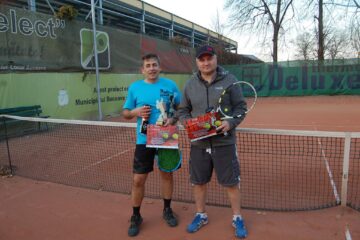 Adrian Spac și Cătălin Avasiloaie au jucat finala mică a Categoriei Principală +50