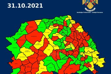 harta incidentei in judetul Suceava