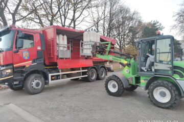 Încărcarea buteliilor de oxigen pentru Iași