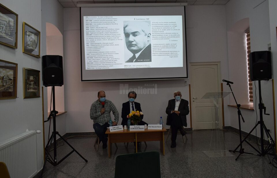Scriitorul Eugen Lovinescu a fost omagiat la Fălticeni cu ocazia împlinirii a 140 de ani de la nașterea sa Scriitorul Eugen Lovinescu a fost omagiat la Fălticeni cu ocazia împlinirii a 140 de ani de la nașterea sa