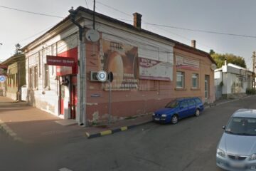 Zona de langă Piața Mare unde ar urma sa fie făcută parcare supraetajată