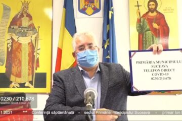 Linia telefonică de pandemie, prin care se ajunge direct la cabinetul primarului Sucevei, Ion Lungu