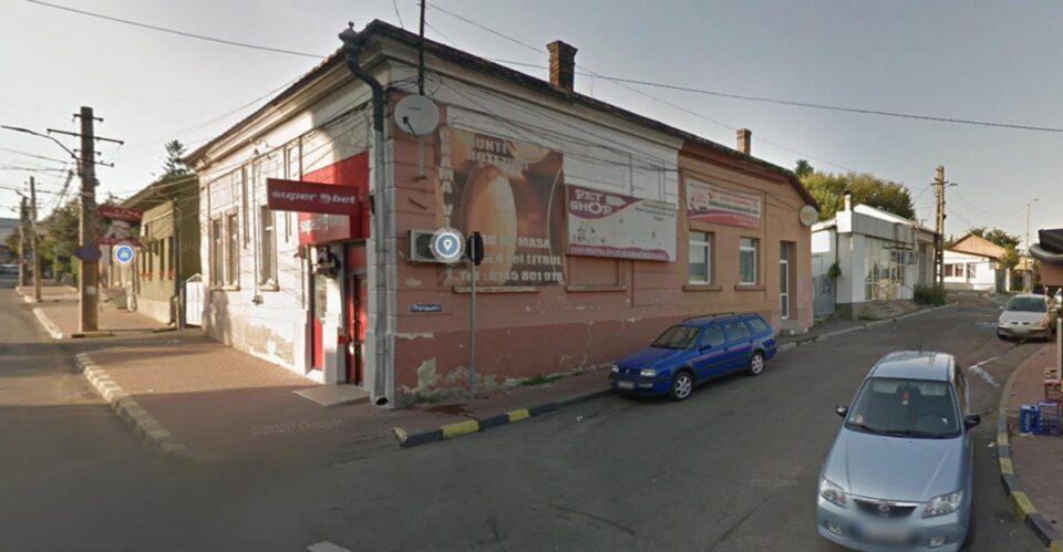 Zona de lângă Piața Mare unde ar urma să fie făcută parcare supraetajată
