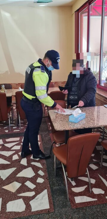 Verificarea respectării măsurilor pentru prevenirea și combaterea efectelor pandemiei de COVID-19